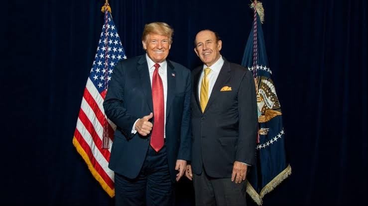 President Donald J. Trump with John Tschohl